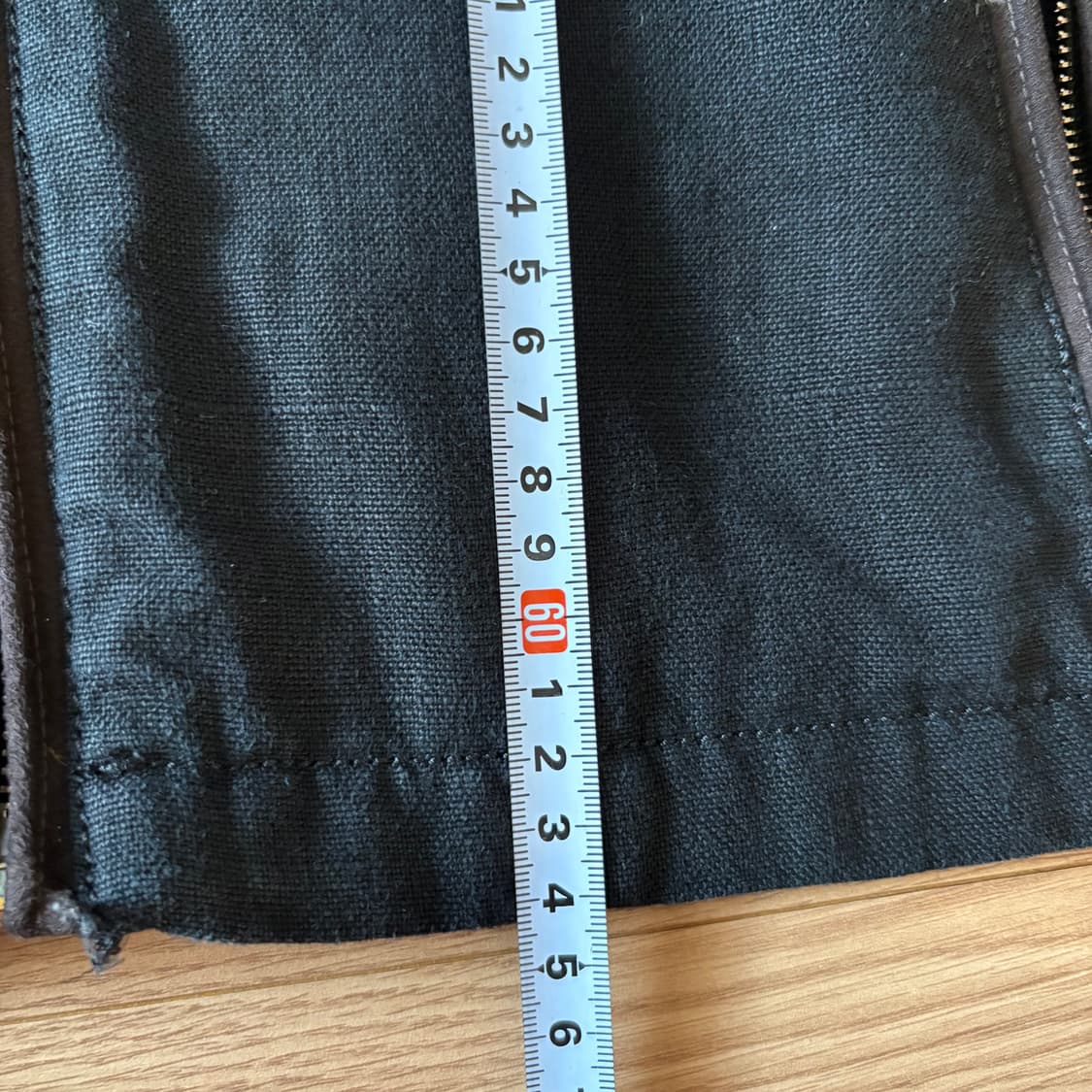 자라 맨 리넨 스탠다드 블랙 자켓 L 상품이미지8