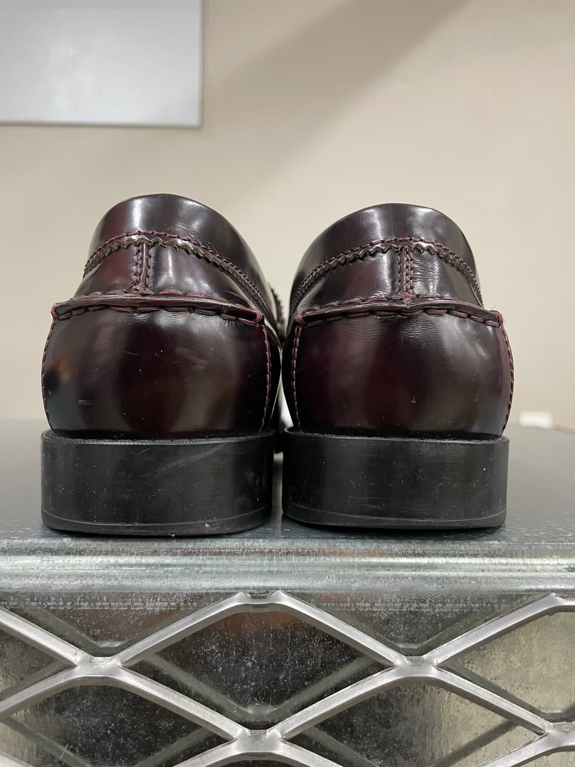 토즈 레더 버클 로퍼 버건디 7 (gr-4697) 상품이미지3