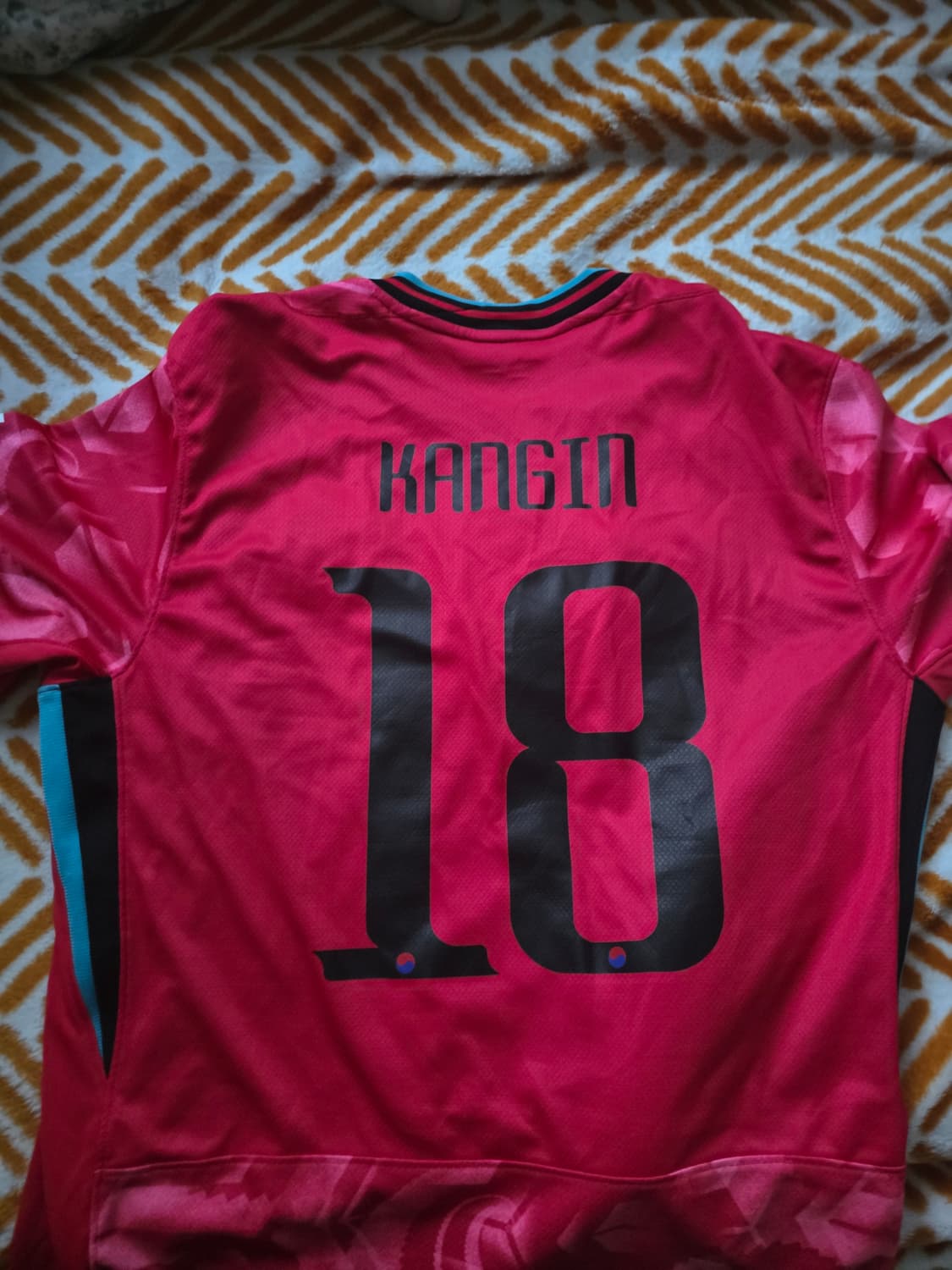 24-26 대한민국 축구 유니폼 이강인 등번호 마킹 상품이미지2