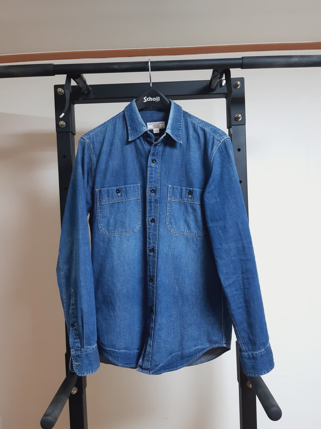 제이크루 wallace & barnes 데님 셔츠 상품이미지1