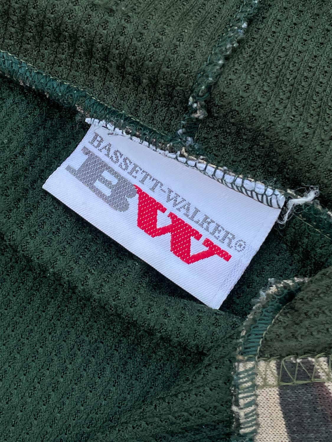 80~90s Camo Thermal Hood Zip(USA Made) 상품이미지10