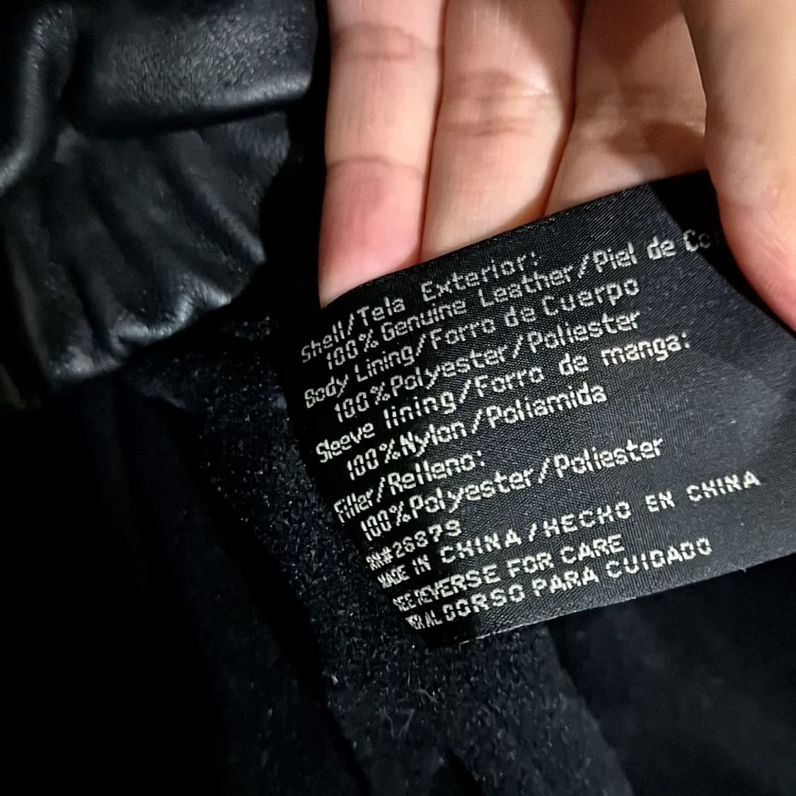 Vtg_통가죽 봄버 자켓 상품이미지5