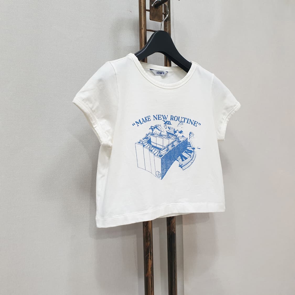 IDWS 아이돈워너셀 반소매 티셔츠  상품이미지2