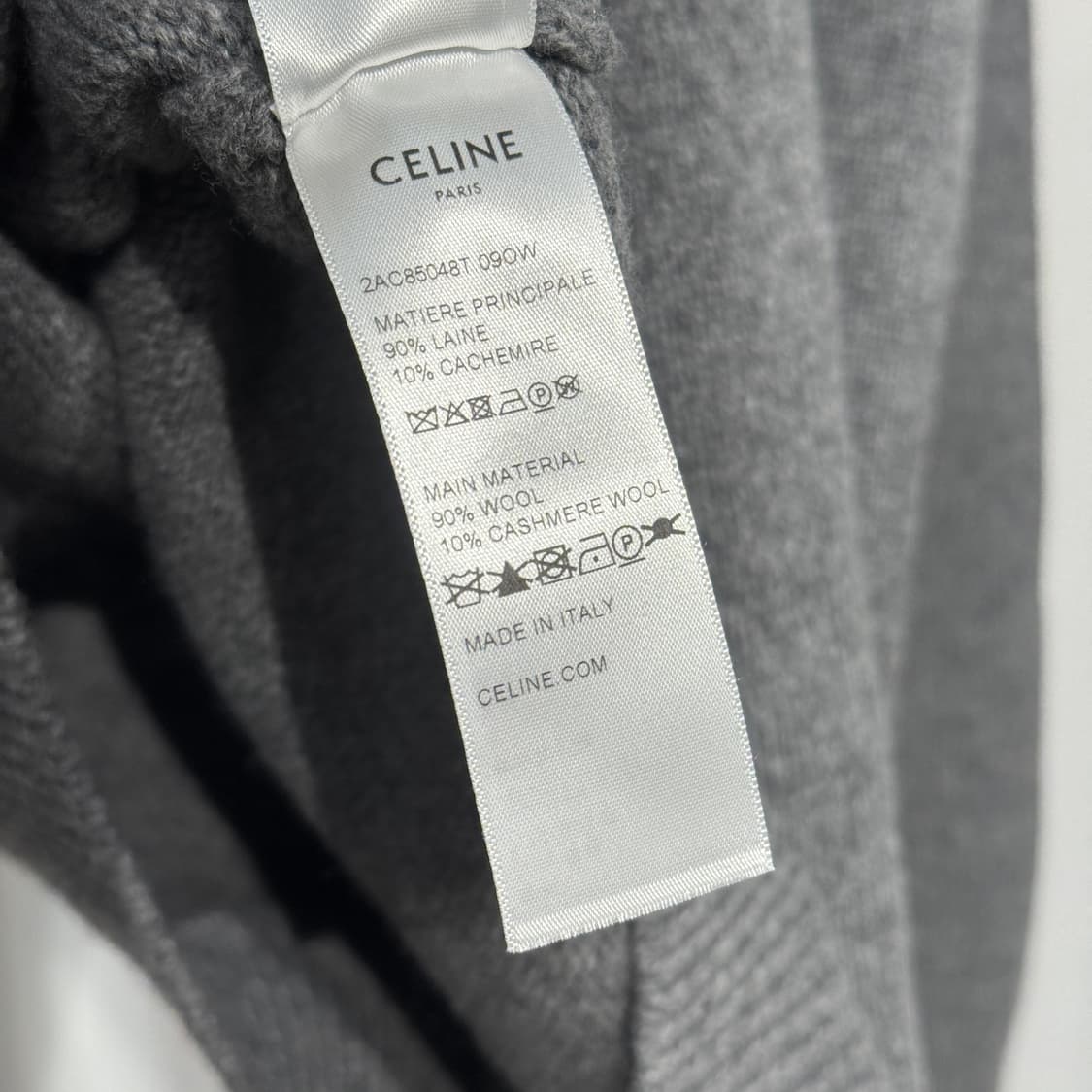 (L) 셀린느 트리옹프 울 크루넥 스웨터 니트 상품이미지8