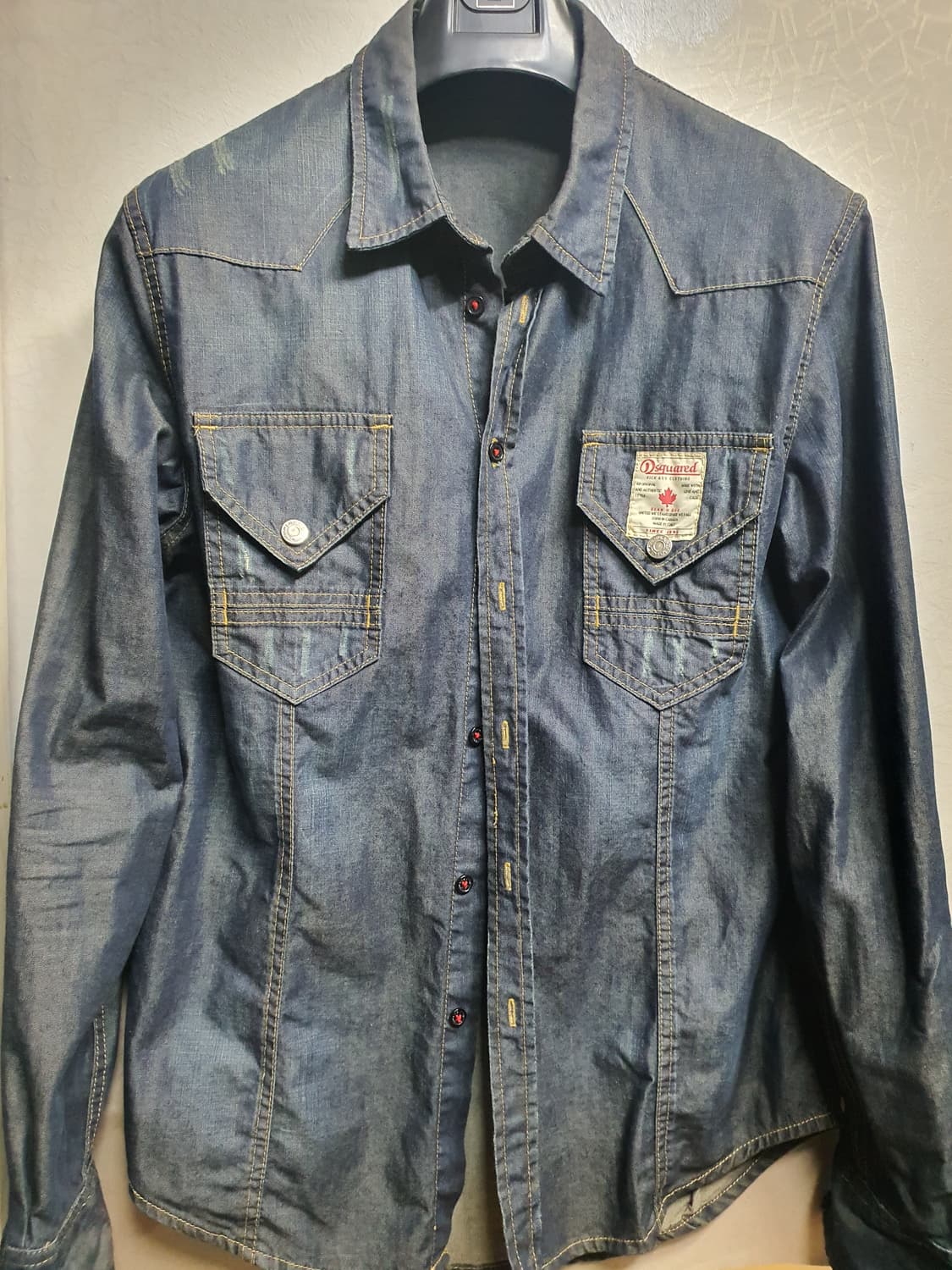 디스퀘어드 데님셔츠  상품이미지1