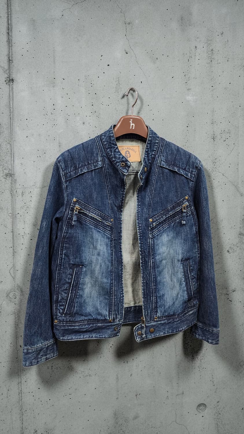 JACKANDJILL 데님 라이더 자켓 상품이미지2