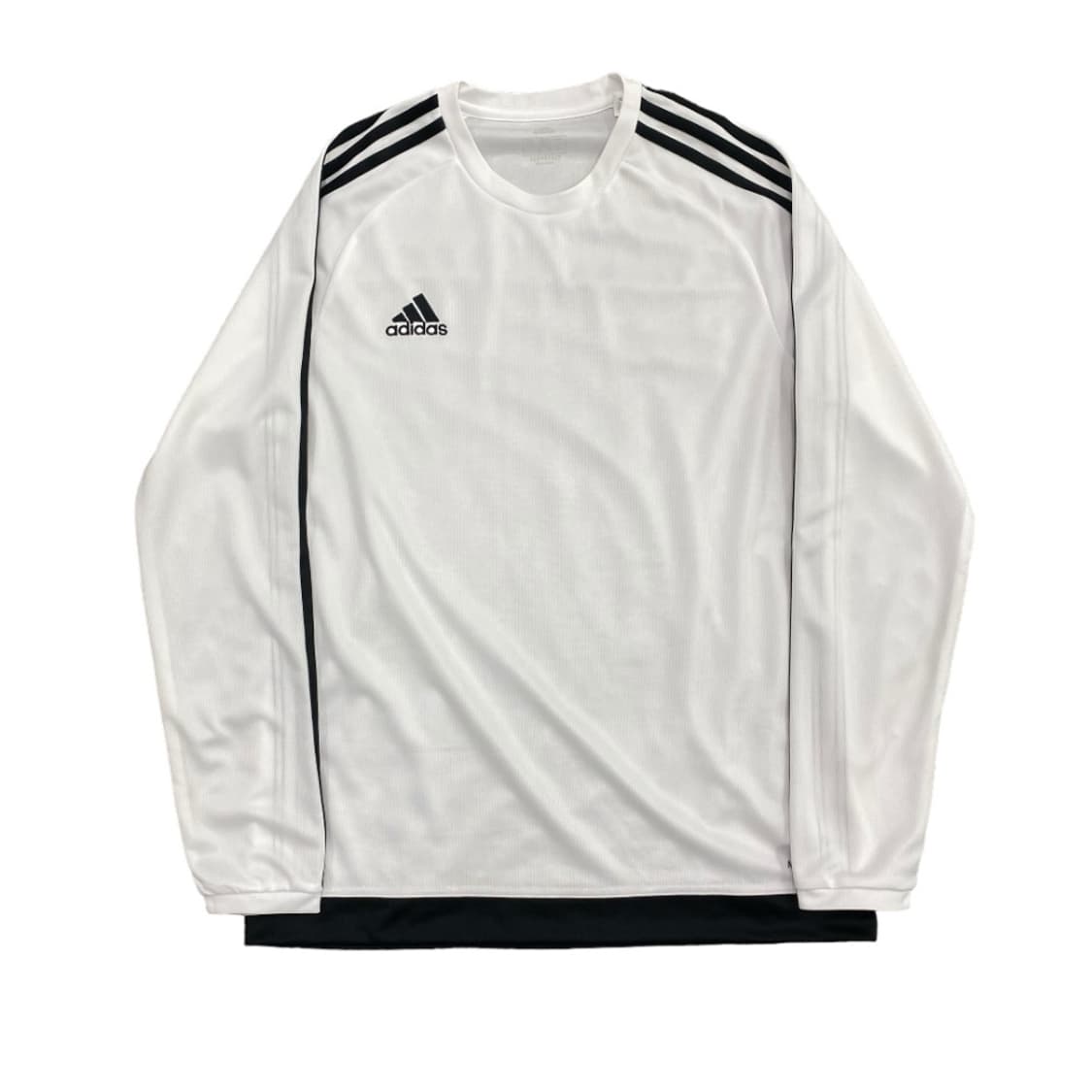  아디다스 화이트 싸커 긴팔티 2XL 상품이미지1