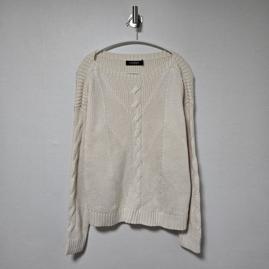 로렌랄프로렌 블랙라벨 코튼 니트 / 여성 니트/ 여자 니트  상품이미지1