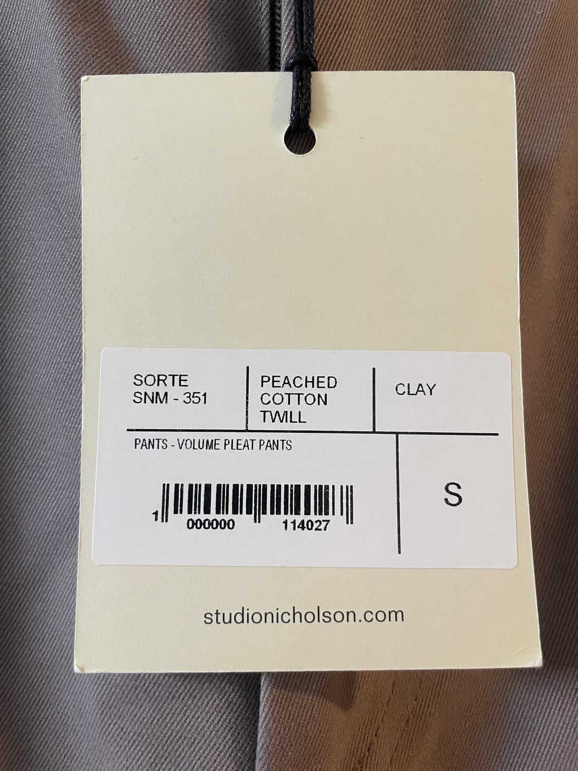 스튜디오 니콜슨 소르테 클레이 상품이미지3