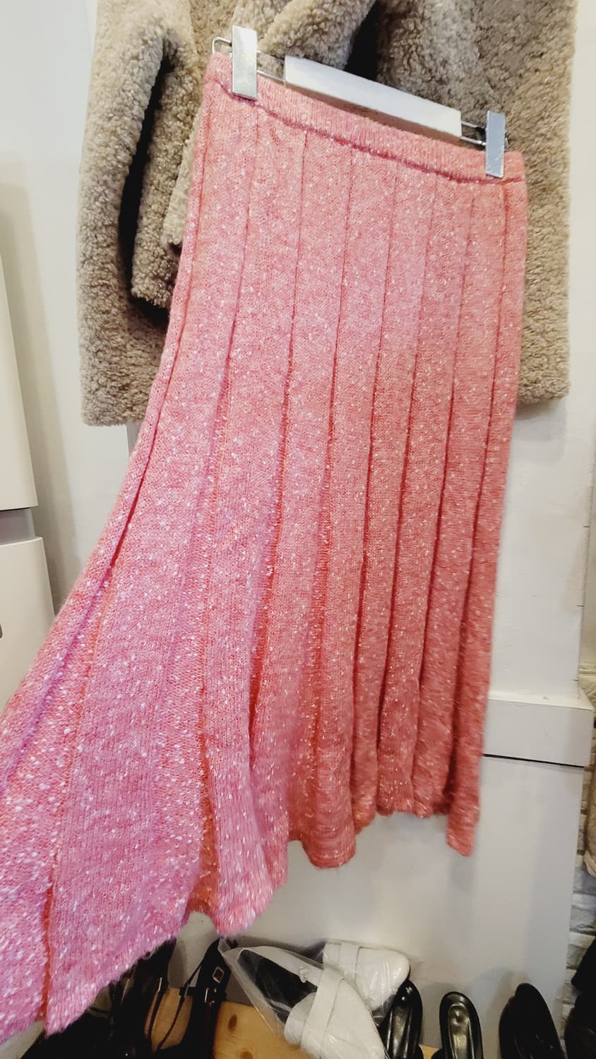 뽀글이 양털 무스탕  자켓.mcsister 니트스커트 상품이미지8