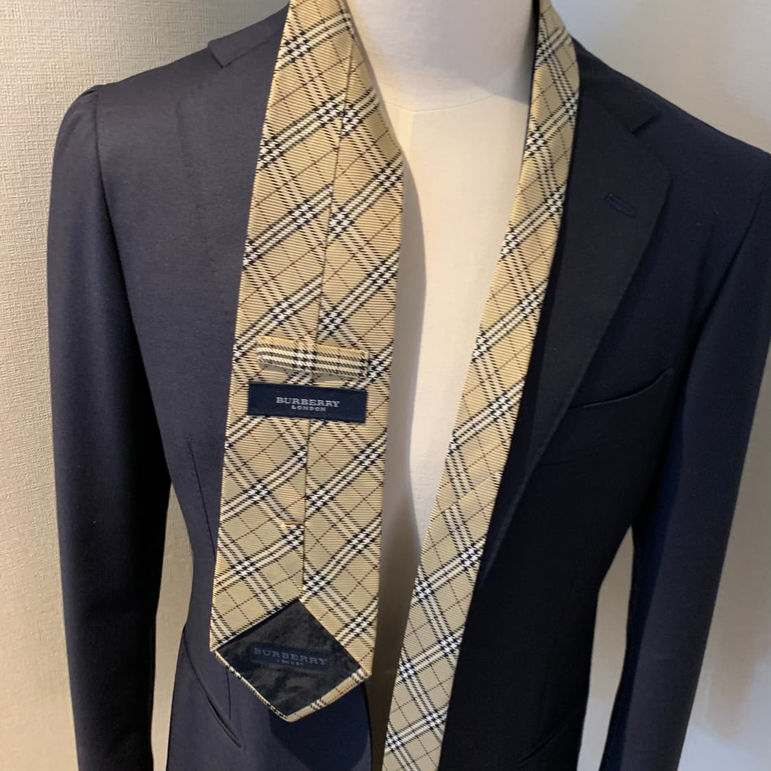 버버리(BURBERRY) 노바체크 명품넥타이 A등급 이태리 100실크 상품이미지2