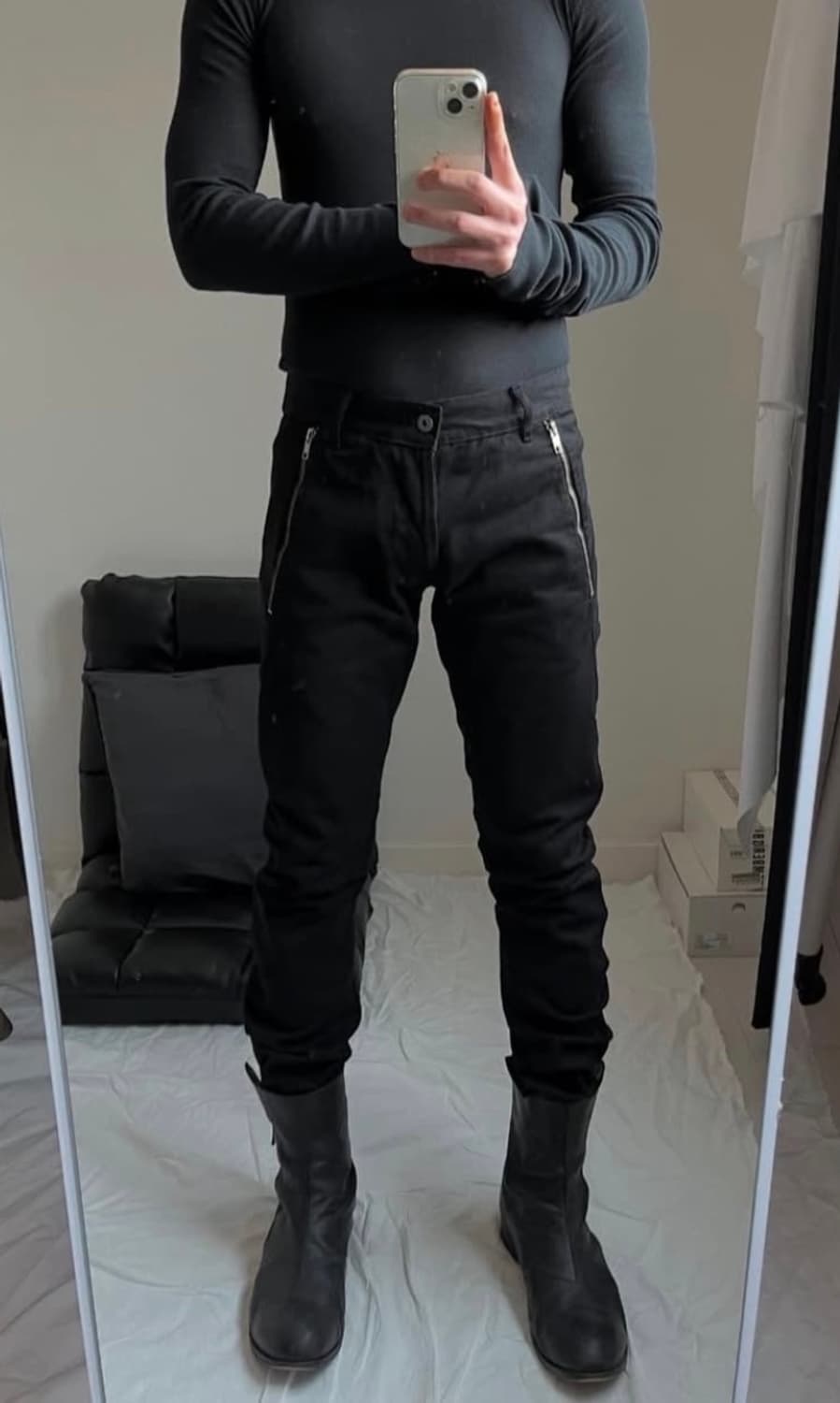 Lentrian j 커브드 팬츠 상품이미지6