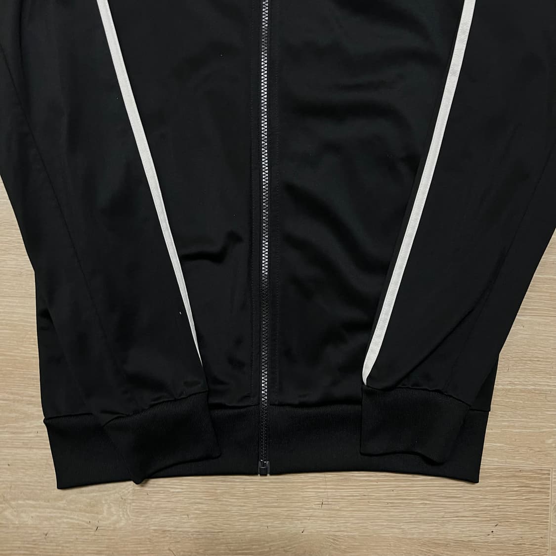 아디다스 사이드라인 삼선 져지 트랙탑 집업자켓 [블랙] M/95 상품이미지3