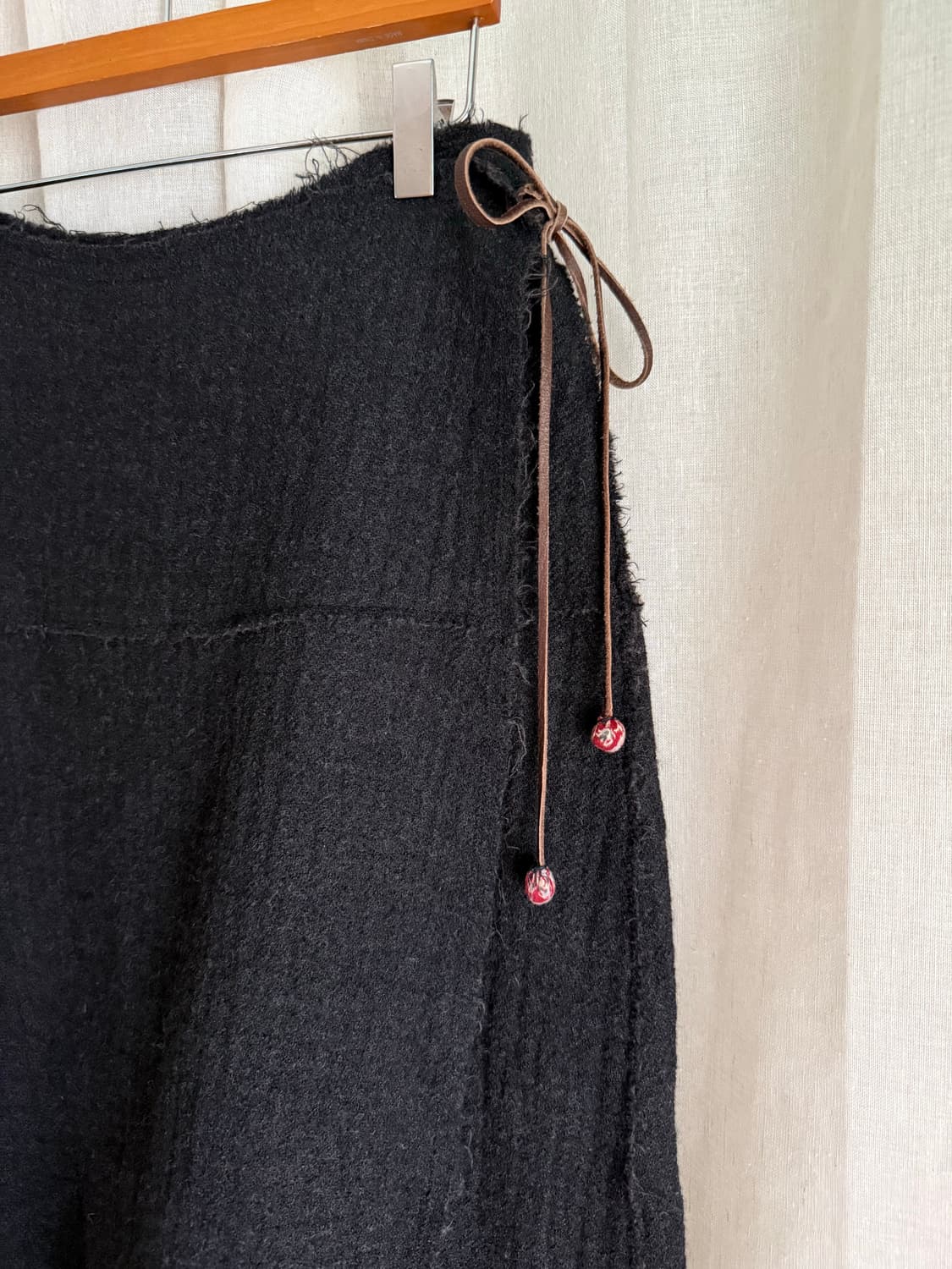 45rpm wool 와인딩 스커트 상품이미지3