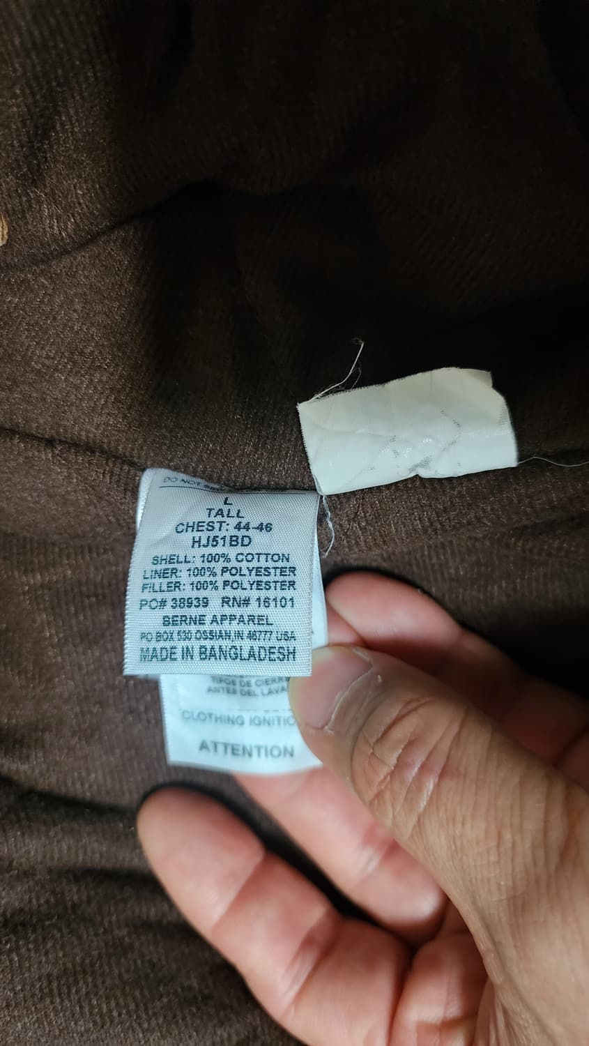 berne 베른 워크자켓 액티브 후드자켓 팝니다  / 사이즈 105 상품이미지7