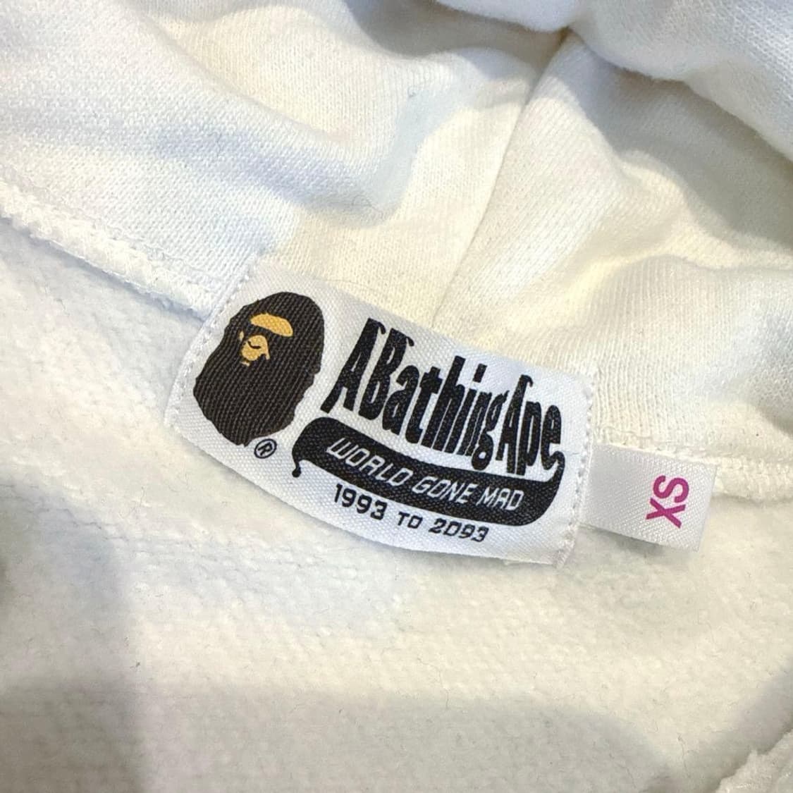 베이프 코튼 캔디 카모 샤크 풀 집 후드 상품이미지4