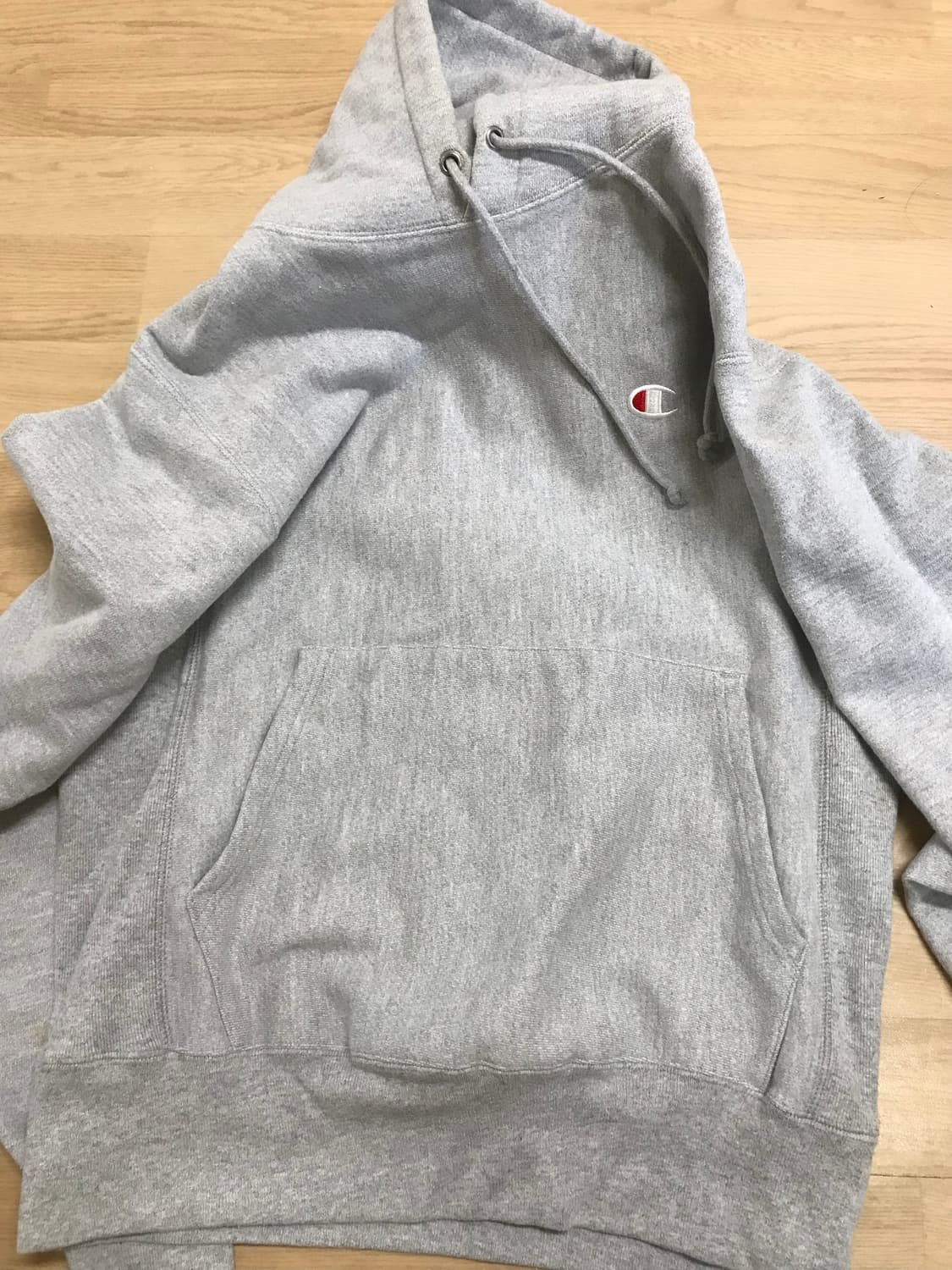 챔피온 리버스 위브 후드 상품이미지1