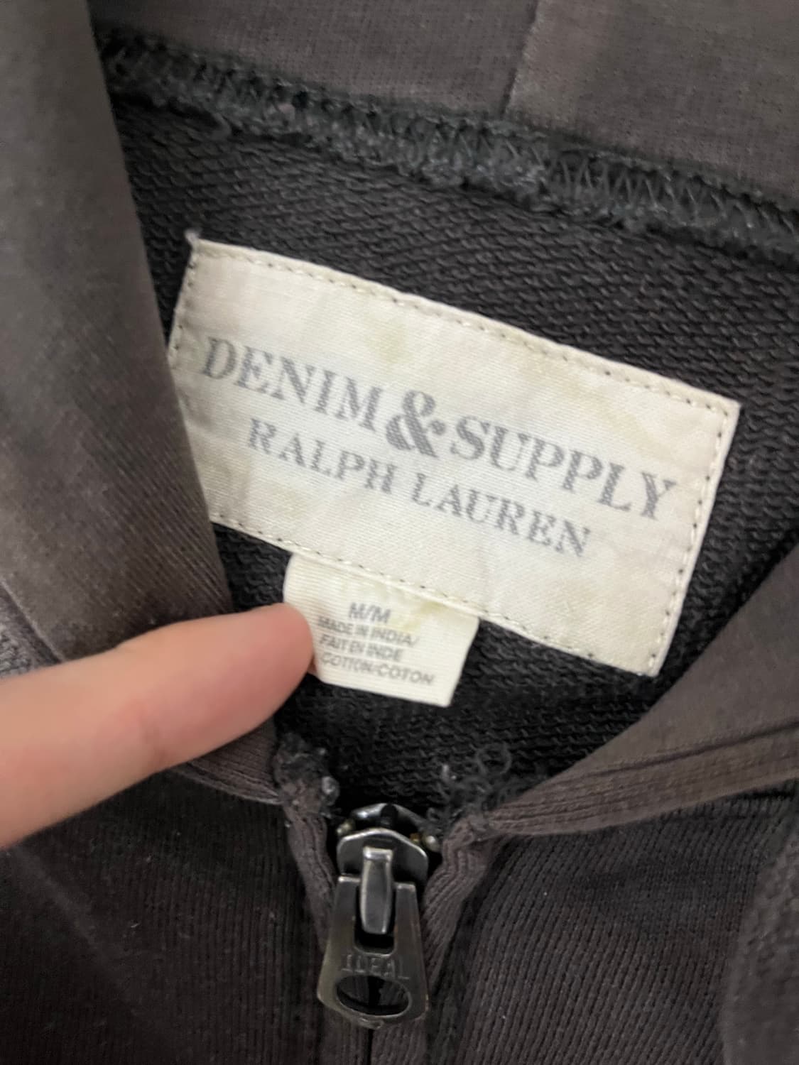 폴로 데님앤서플라이 후드 집업 상품이미지3