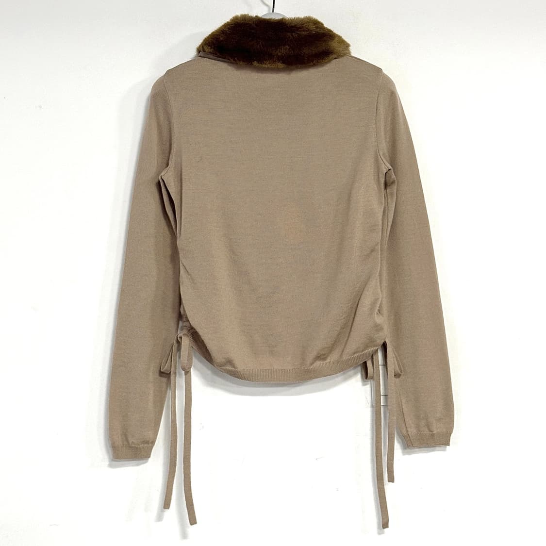 모스키노 퍼 카라 울 가디건 상품이미지7