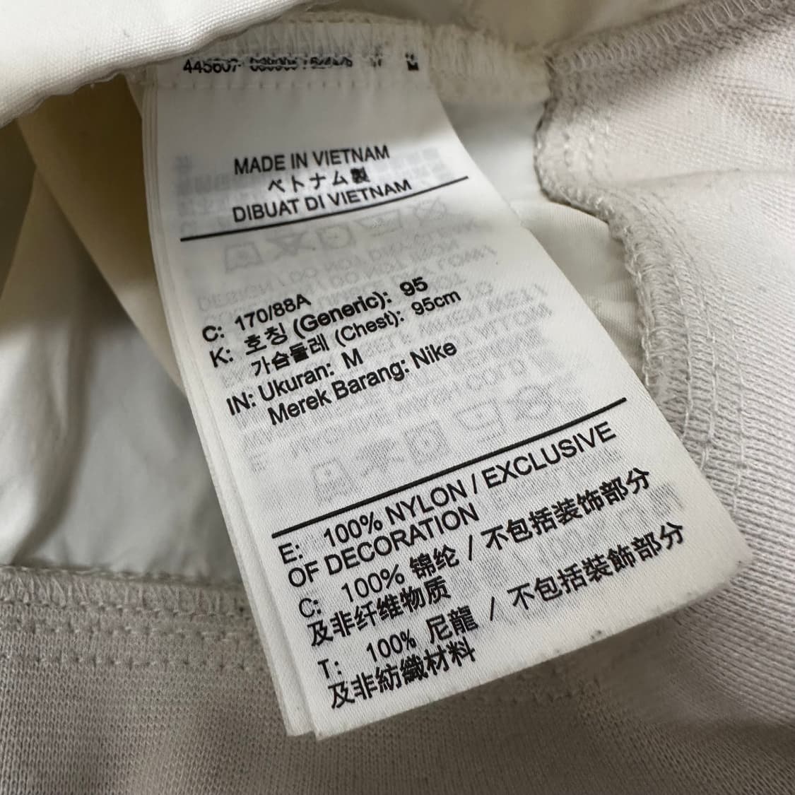 NIKE 나이키 우븐 아노락 나일론 후드티셔츠 M 상품이미지8