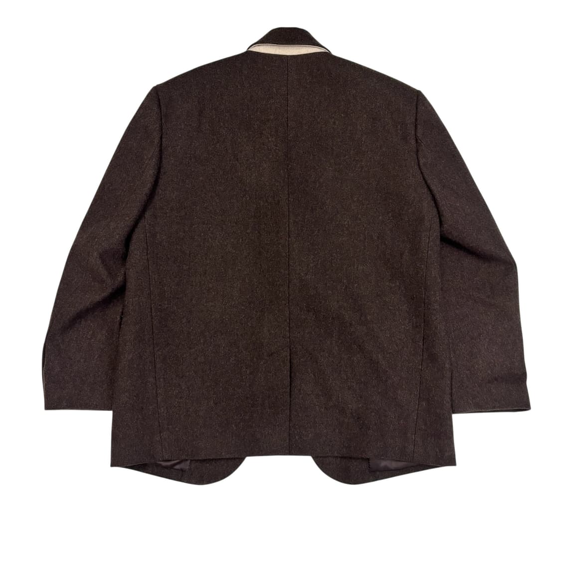 아에르 aeer 브라운 울 자켓 상품이미지5