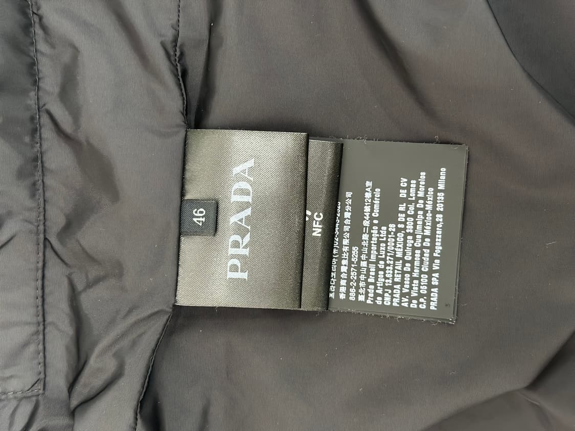 [정품] 프라다 로고 리나일론 바람막이 품명 SGN521 46사이즈 상품이미지9