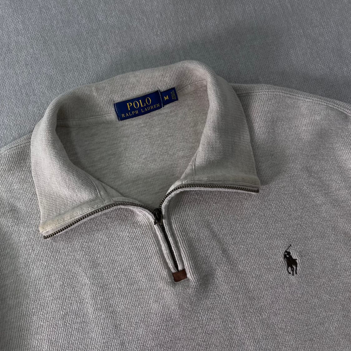100 폴로랄프로렌 반집업 코튼 니트 상품이미지2