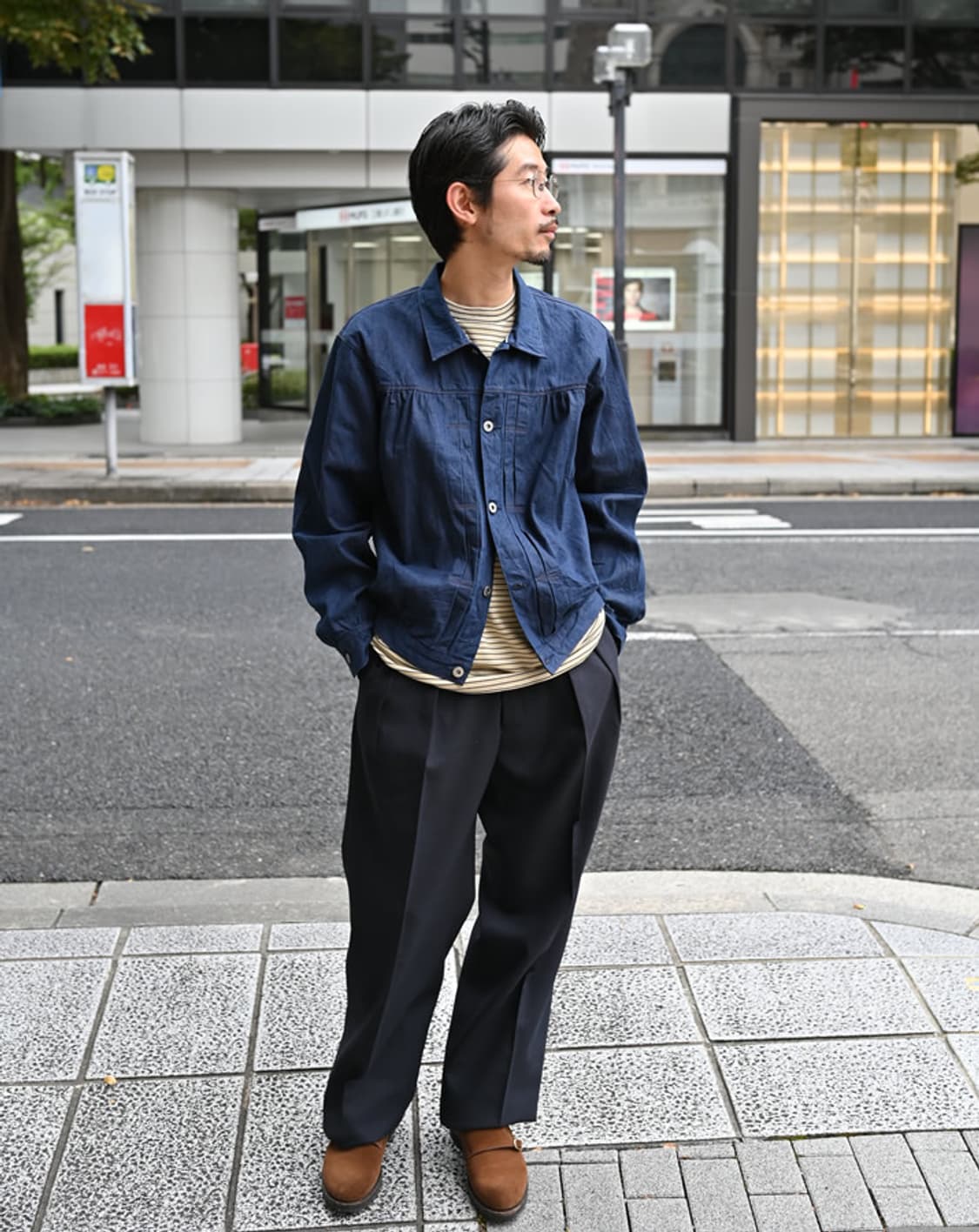 [L] NICENESS CALM 데님 자켓 상품이미지4