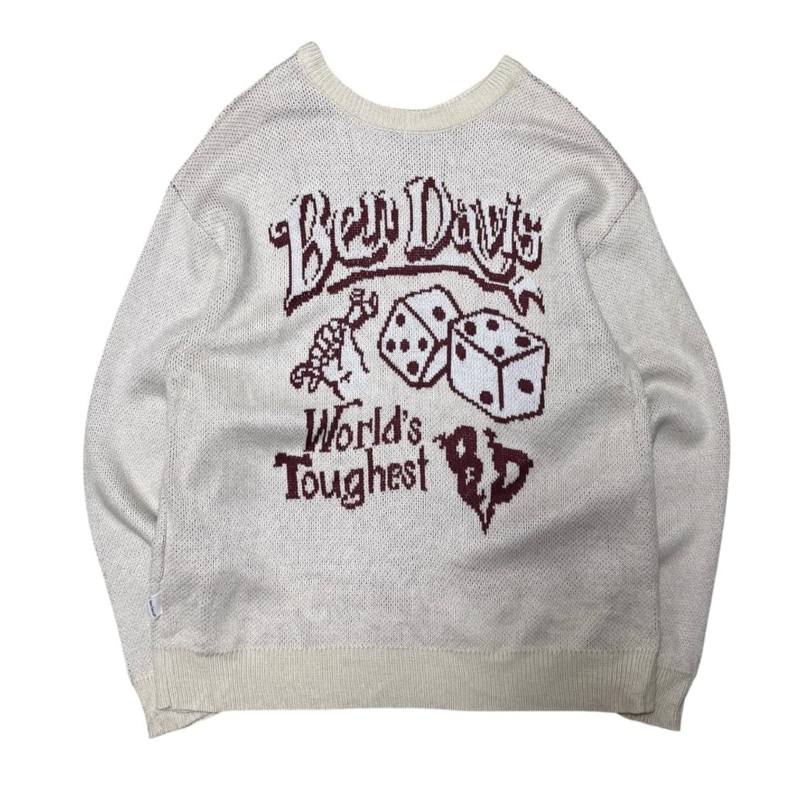 벤 데이비슨 빅로고 니트 상품이미지1