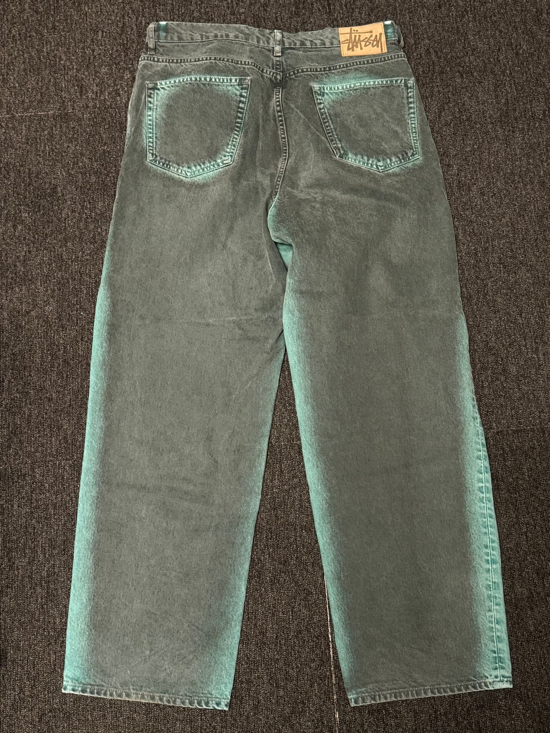 [34] 스투시 스프레이 다이 빅 올 진 블랙 상품이미지3