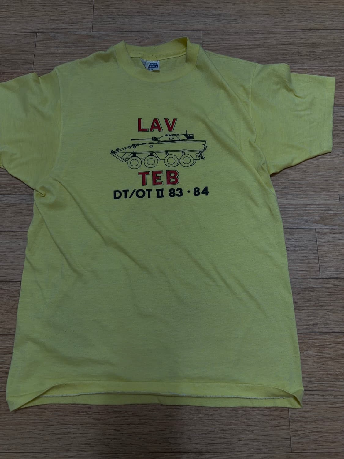 Hanes 빈티지 티셔츠. Made in USA 상품이미지1