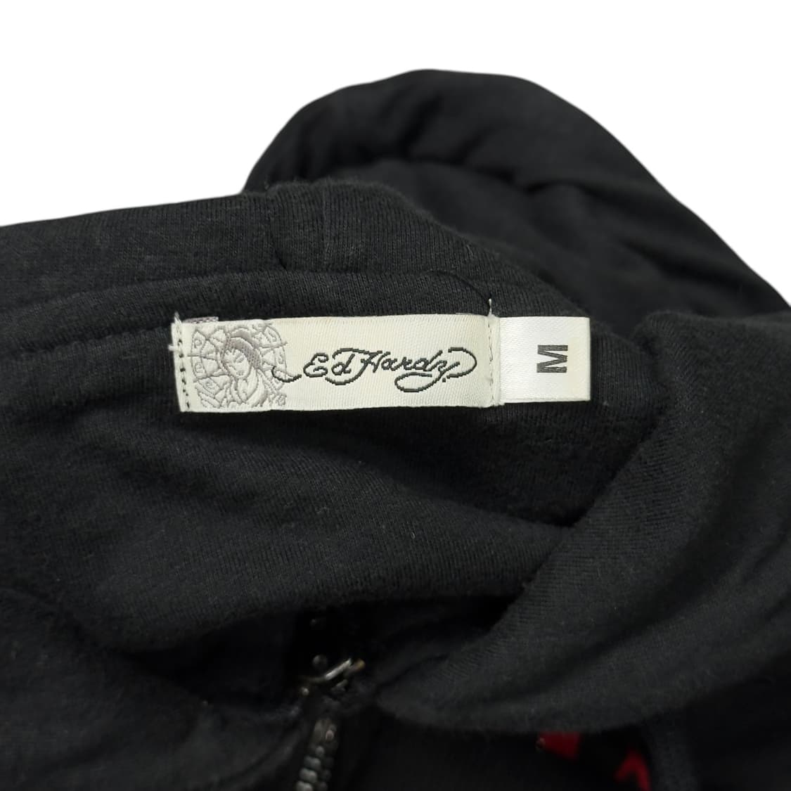 (M) 에드 하디 타이거 로고 후드집업 블랙 상품이미지7