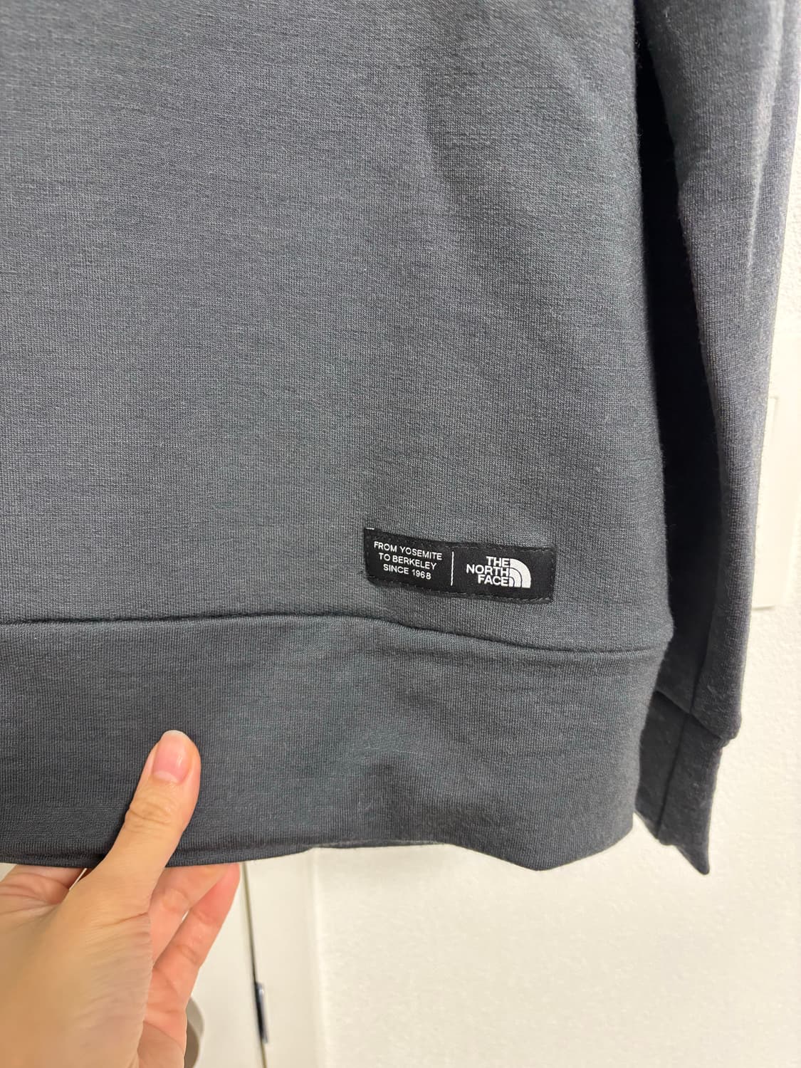 [새상품] 노스페이스 화이트라벨 울 터틀넥 티셔츠 상품이미지4