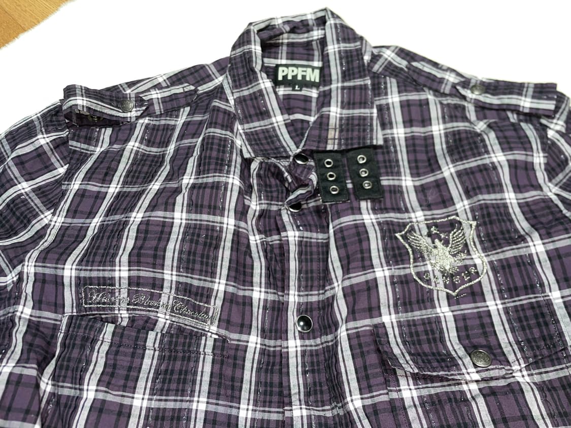 PPFM vintage check shirts 상품이미지6