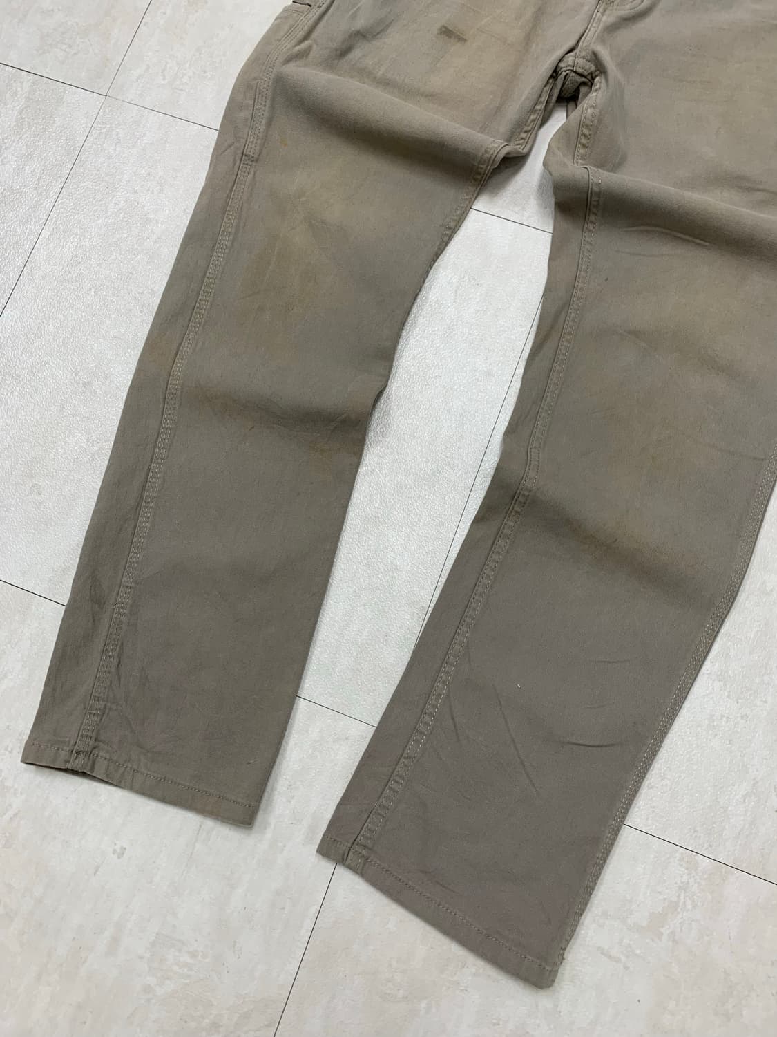 Ridgecut 그레이 코튼 팬츠 #345 상품이미지3