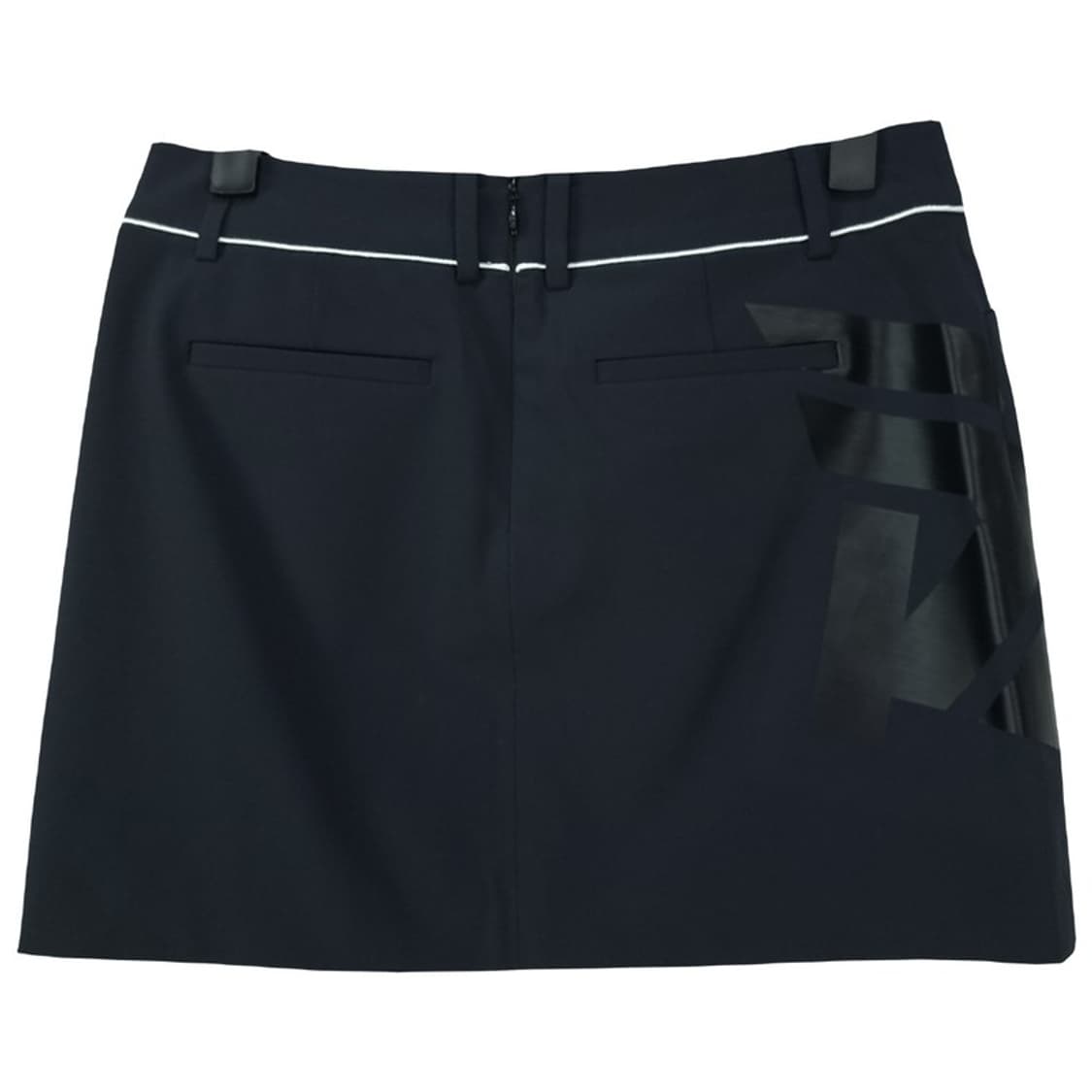 [PXG] 빅로고 프린팅 골프 미니스커트 블랙 M19042 상품이미지3