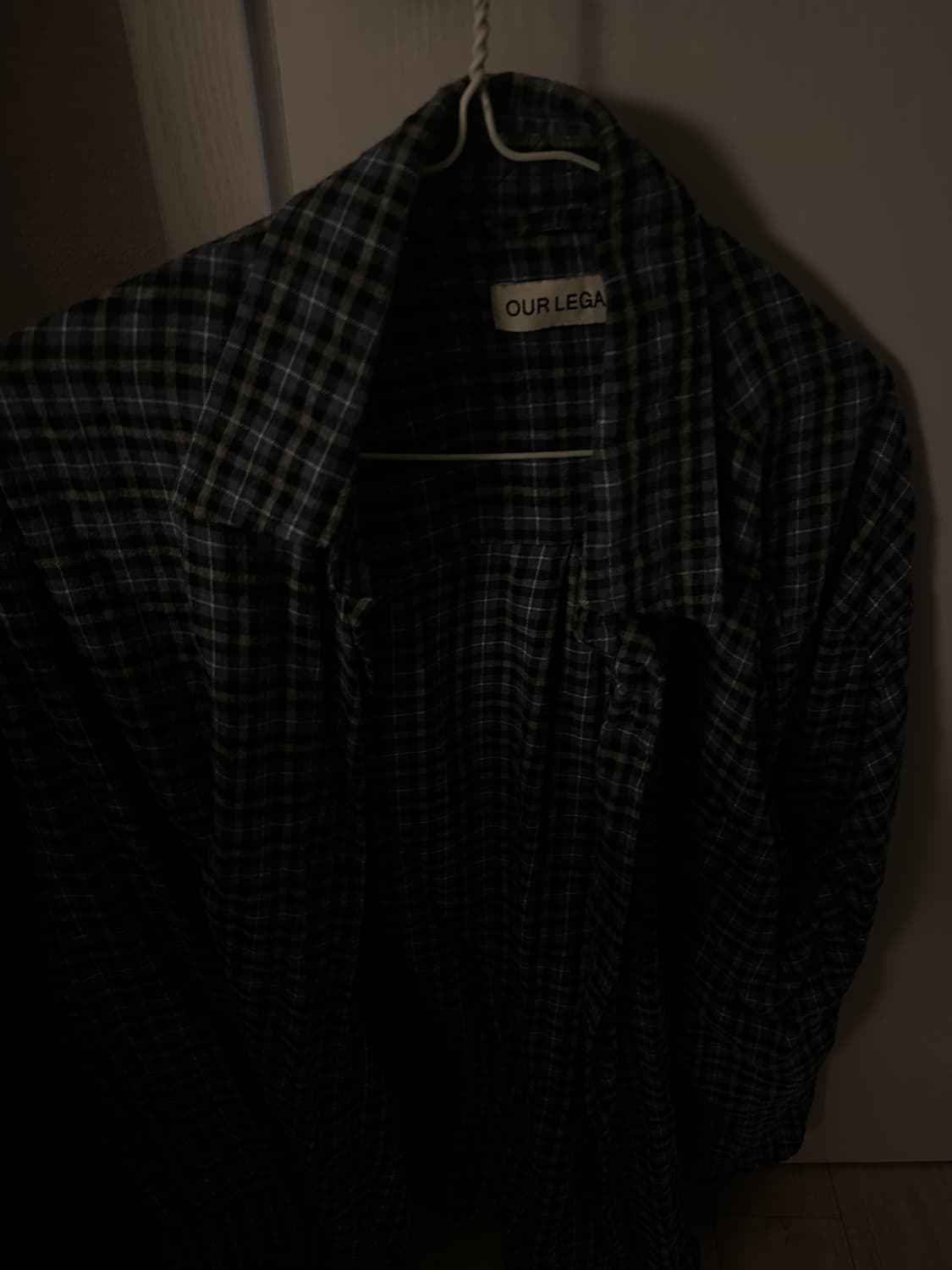 (급처) Our Legacy 어보브 셔츠 캔트럴 체크 상품이미지4