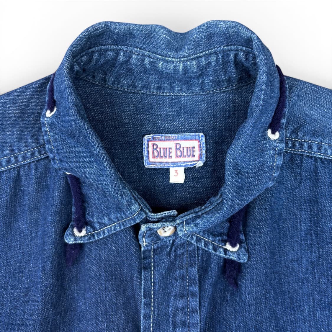 블루블루 데님 셔츠 상품이미지3