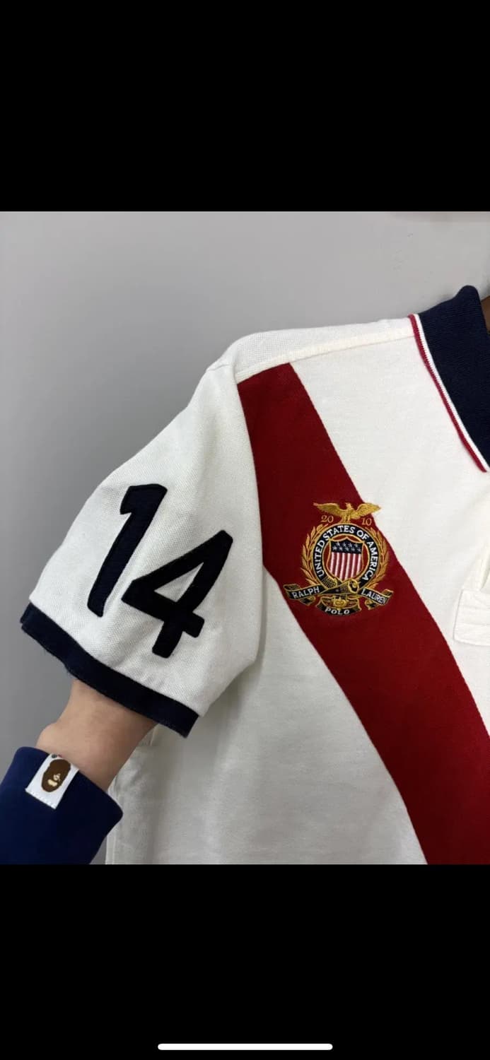 폴로랄프로렌 빅포니 치프키프 성조기 PK 카라넥티 H2408 상품이미지4