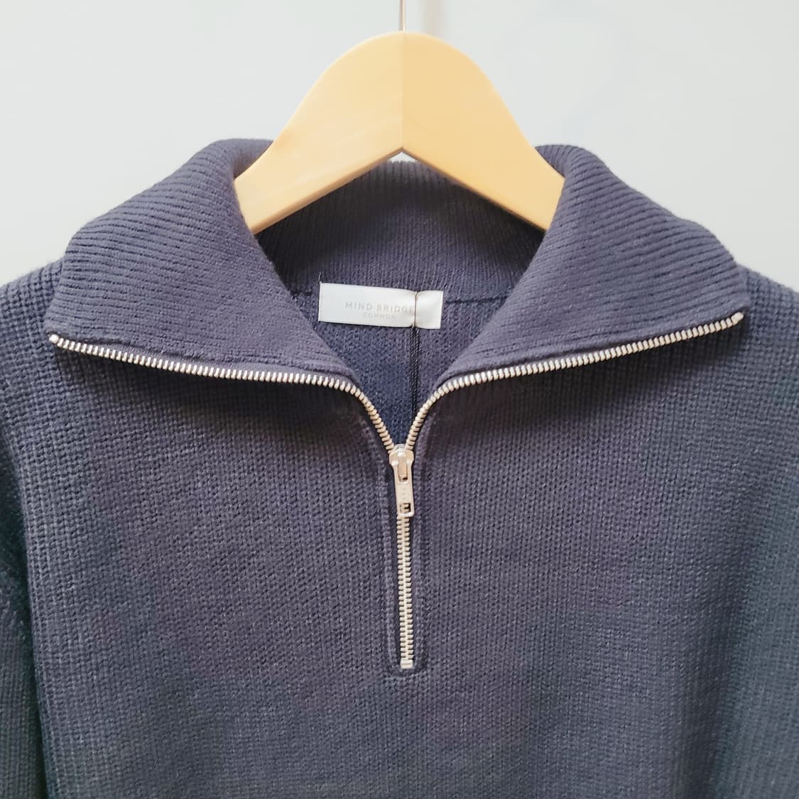 100~105) 마인드브릿지 집업 니트 상품이미지4