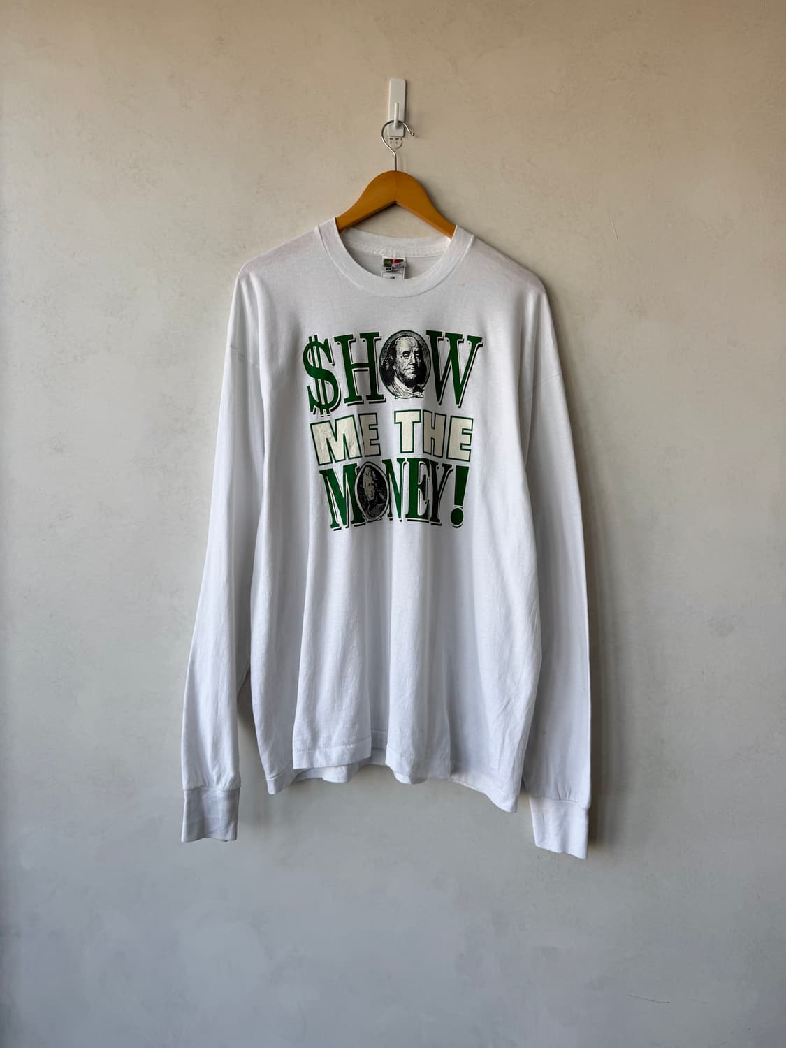 90s Show me the money 롱슬리브 티셔츠 상품이미지1