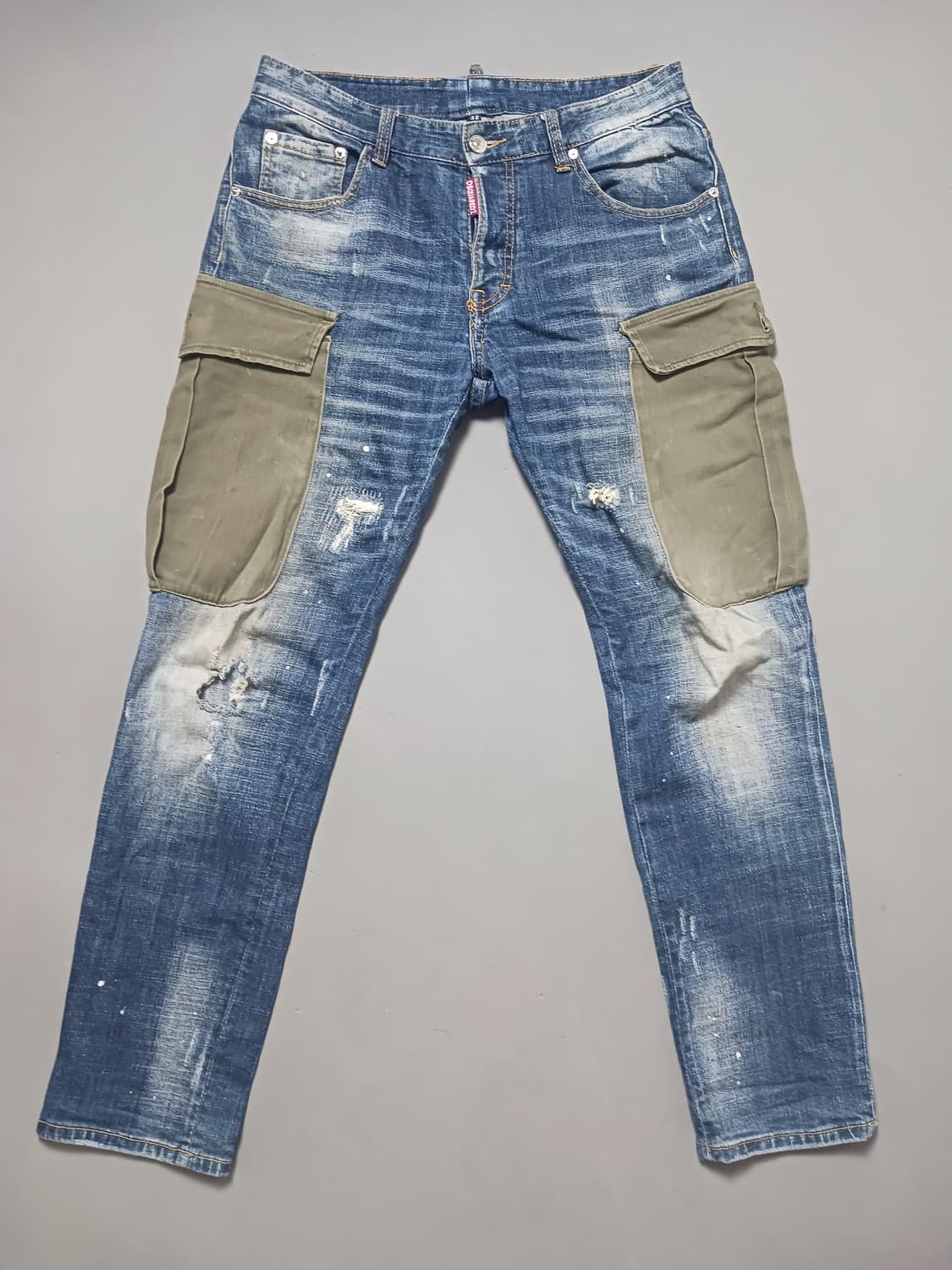 [30] 디스퀘어드2 카고 데님 슬림진 청바지 상품이미지1