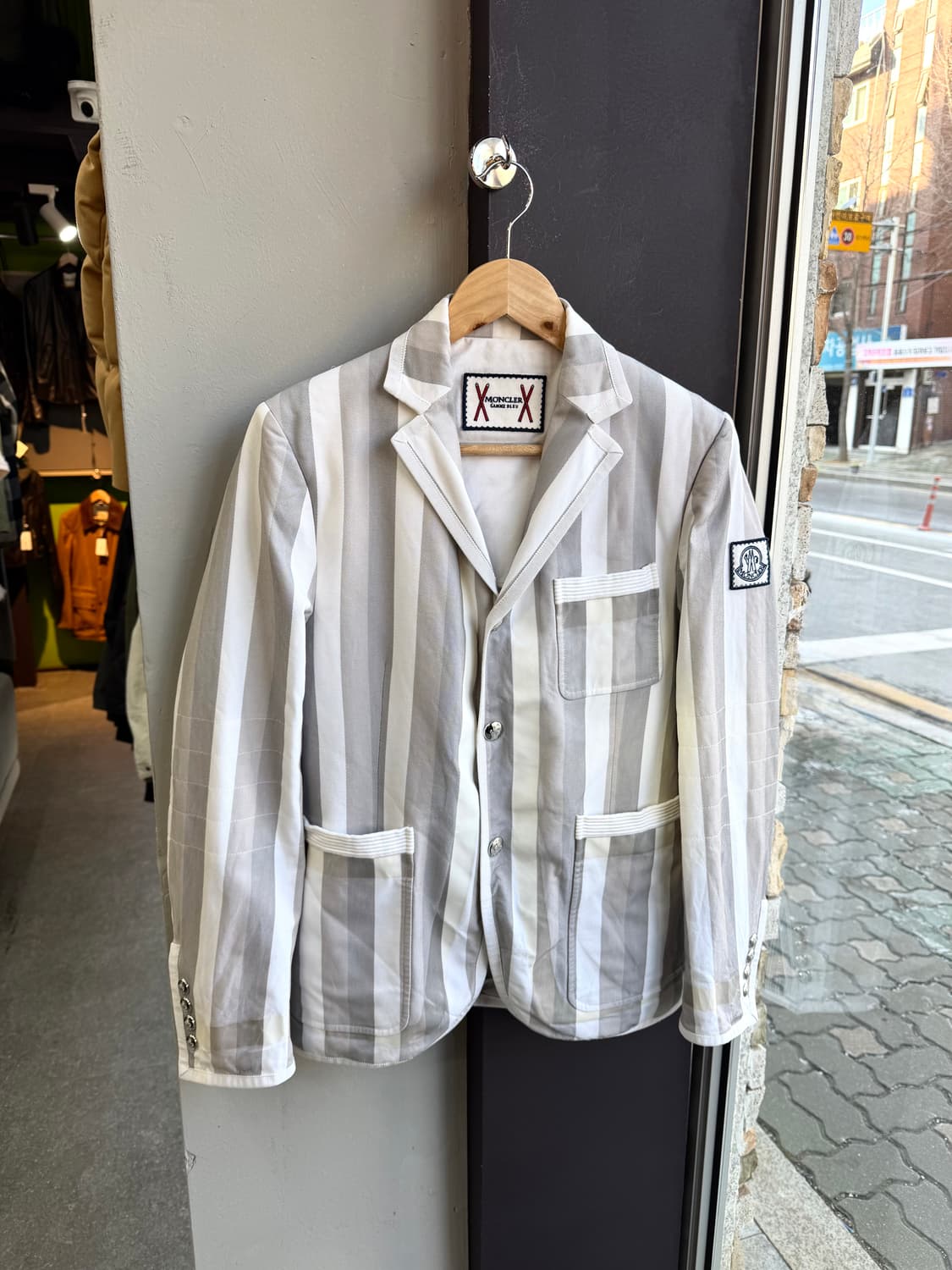 2/ 몽클레어X톰브라운 감마블루 은장 블레이저 자켓 상품이미지2