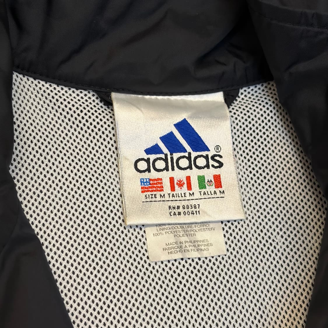 레어 90s USA 빈티지 아디다스 아노락 바람막이 상품이미지6