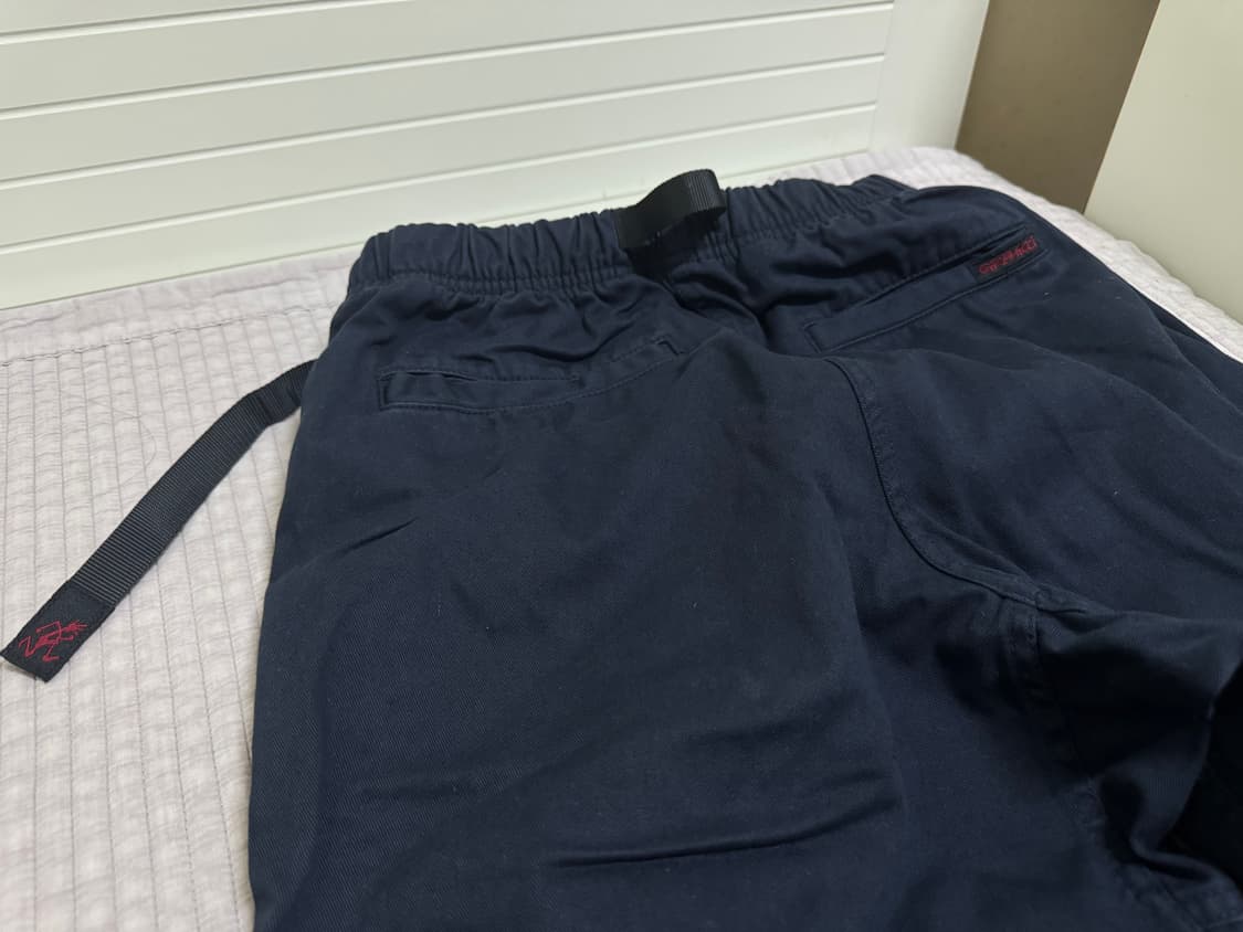 그라미치 팬츠 double navy 상품이미지3