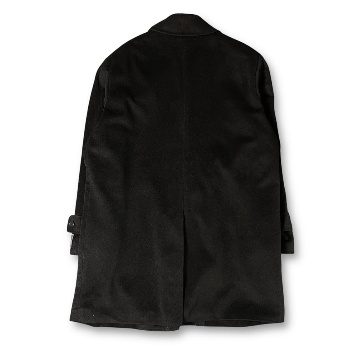 소로지오 블랙 히든버튼 캐시미어 코트 2XL 상품이미지3