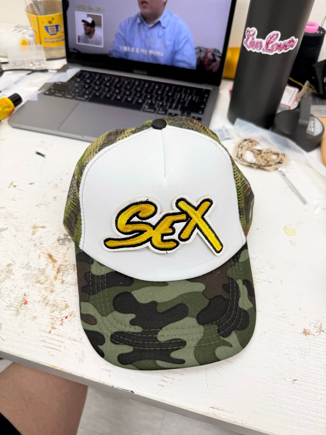 Mattyboy logo CUSTOM 트러커캡 상품이미지7