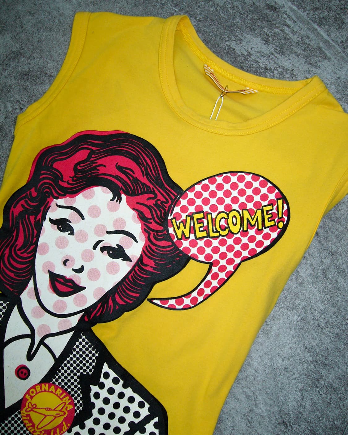 Pop Art Sleeveless Top 상품이미지3