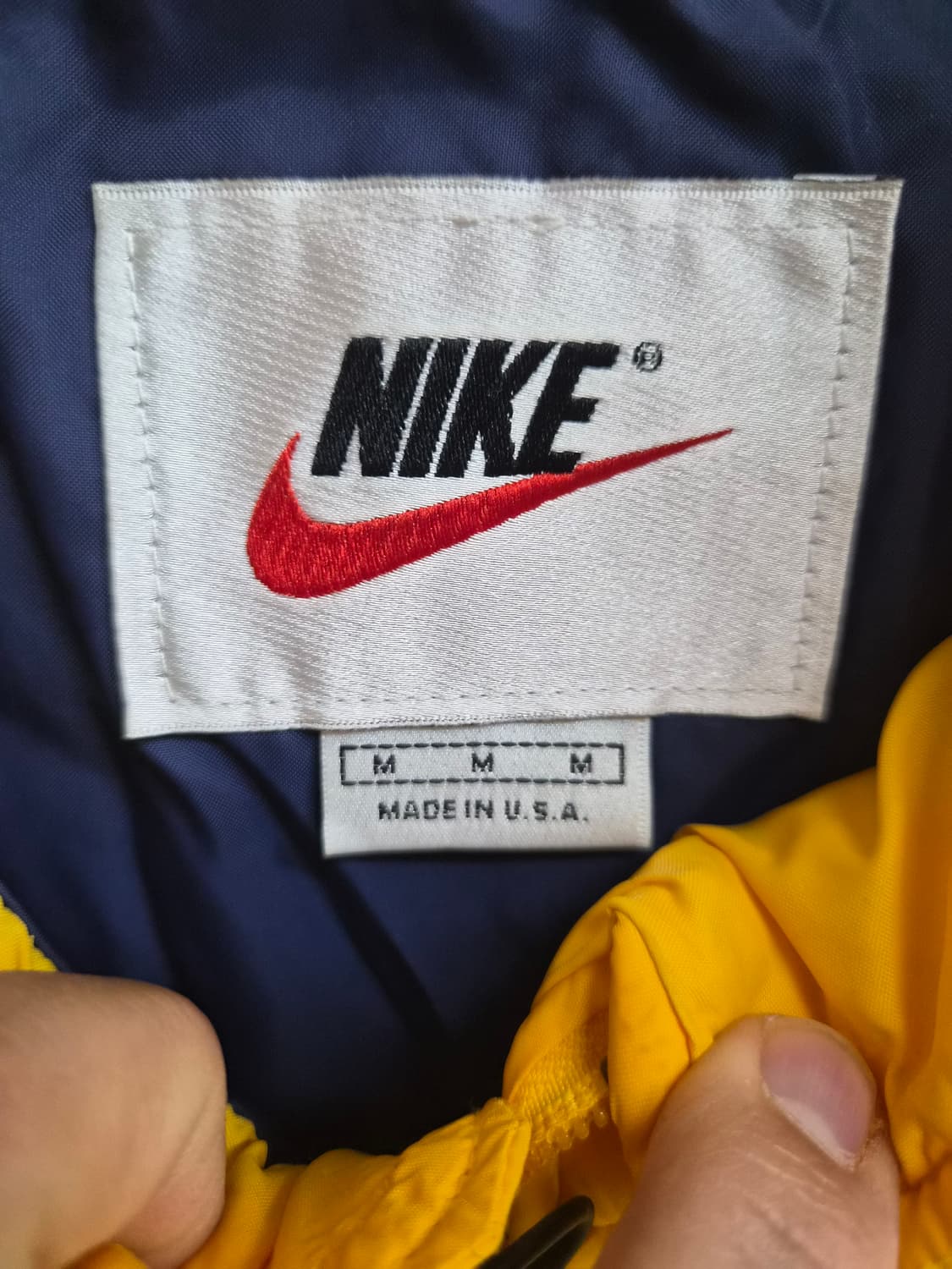 M/105) 나이키 00's 올드스쿨 포르투칼 벤치 파카 팝니다 상품이미지3