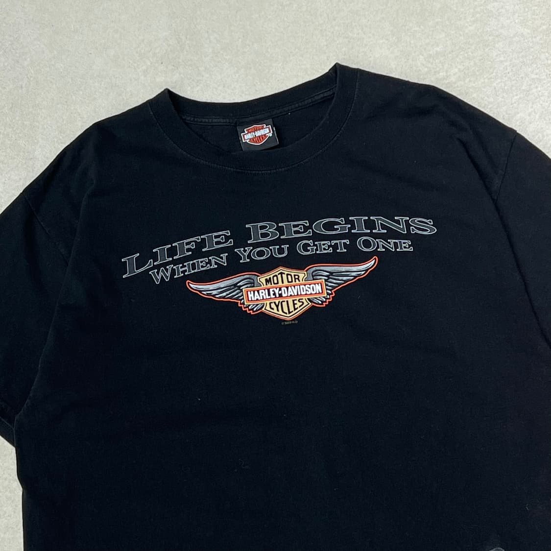 할리데이비슨 프린팅반팔티 s09902 상품이미지3